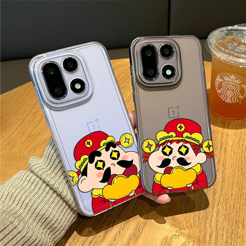 财神小新妮妮手机壳适用一加系列