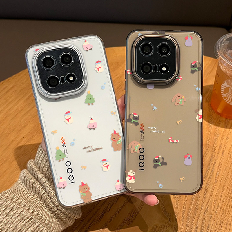 圣诞jellycat手机壳适用iqoo15情侣iqooneo10冬日13ins风12pro少女11s新款z9turbo+雪花8高级感7se/6/por外壳,3C数码配件,手机保护套/壳,淘宝优惠券,粉丝福利购,淘宝优惠卷