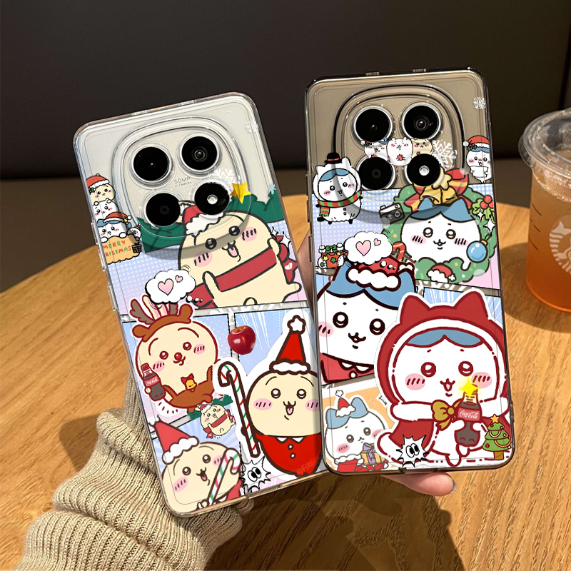 圣诞chiikawa手机壳适用红米系列