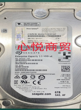 IBM/联想 38L6721 DSC3700 6T 3.5寸 7.2K 12gb SAS 存储硬盘