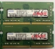 CRC 1RX8 PC4 DDR4 笔记本内存 三星8G 2400 2400T M471A1K43BB1