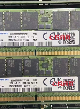 三星  M426R4GA3BB0-CQK0D 32G 2RX8 DDR5 4800 ECC 笔记本内存