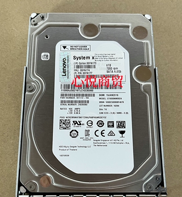 联想服务器硬盘6TB3.5SATA
