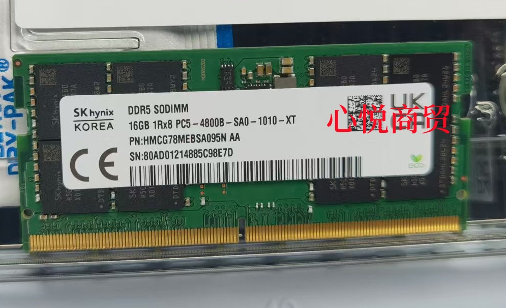 机械革命DDR54800笔记本内存条