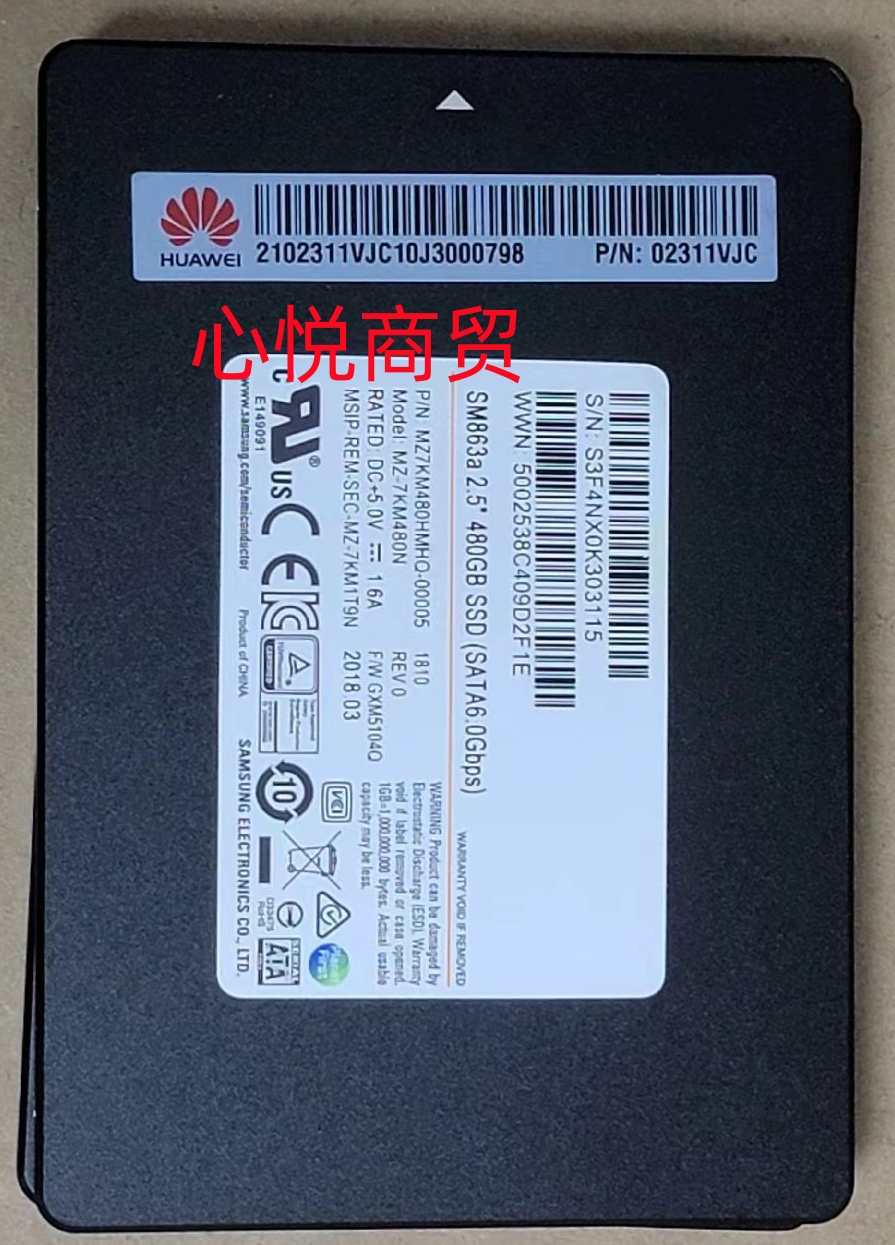 华为2.5480GSATASSD固态硬盘