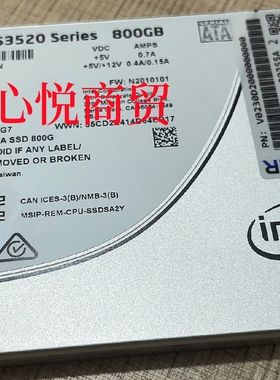 浪潮NF5460M4 NF5488 M5 NF8260 SSD固态硬盘800G 2.5寸 6GB SATA