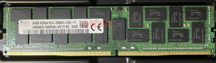 海力士HMAA8GL7AMR4N-VK 64G 4DRX4 DDR4 2666 REG ECC服务器内存