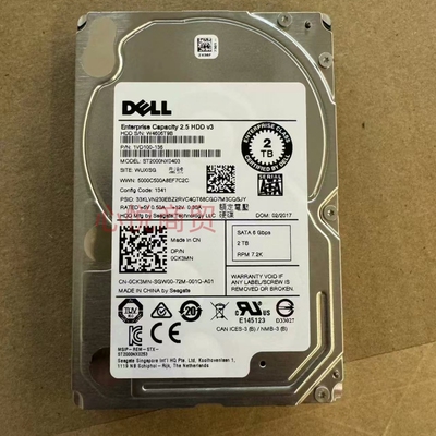 戴尔2TB2TSATA2.5寸硬盘
