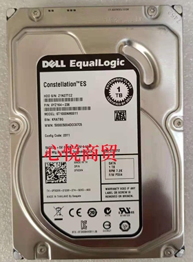 DELL  0FX0XN ST1000NM0011  1TB 7.2K SATA 3.5寸 EQ 存储硬盘