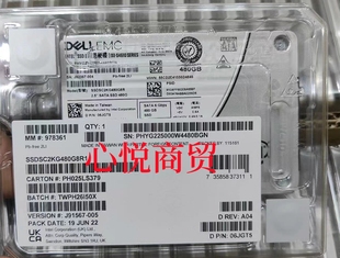 S4610 服务器 DELL戴尔 SATA 06JGT5 SSD固态硬盘480G 6gb EMC