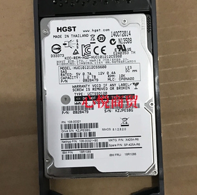 NetApp存储硬盘1.2T10K2.5