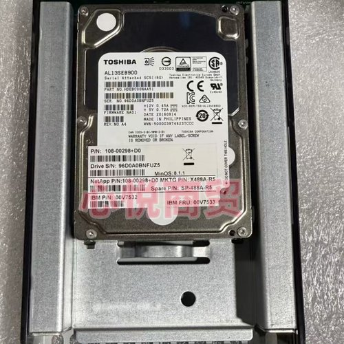 Netapp900G10K2.5寸SAS6gb