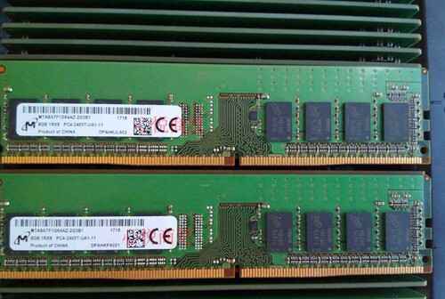 镁光DDR42400台式机内存条
