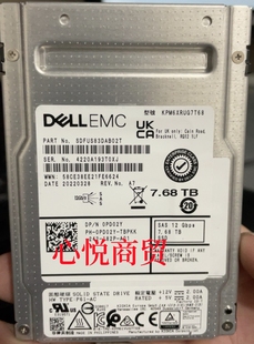 KPM6XRUG7T68 0PD02Y SSD固态存储硬盘 7.68T 12gb DELL SAS EMC