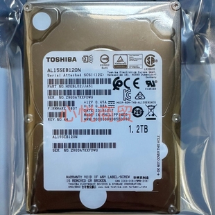 1.2TB SAS 12GB Toshiba 10K AL15SEB120N 2.5寸 服务器硬盘 东芝