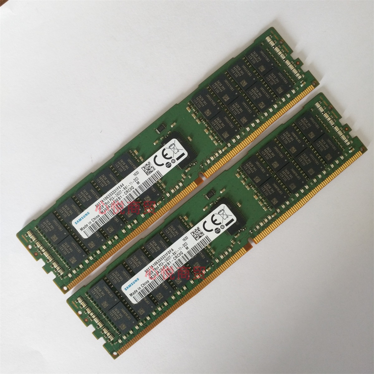 三星M393A2G40EB1-CRC0Q 内存16G 2RX4 PC3-2400T DDR4 ECC REG