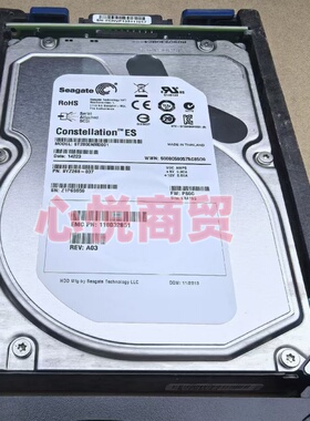 EMC  005049570 DD2500 X-ES30-2TBS 2T 3.5寸 7.2K SAS 存储硬盘