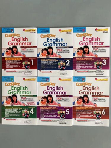 儿童英文Conquer English Grammar攻克英语语法6册