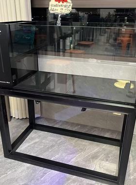 【900*400*400】GING精晶鱼缸金晶五线侧滤8mm溪流缸小型轻奢鱼缸