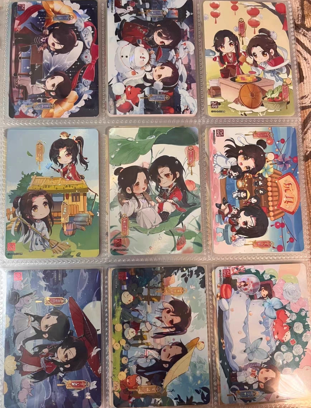 卡游天官赐福逢花篇二弹Q版卡全套卡牌单卖收藏正版谢玲花城三郎