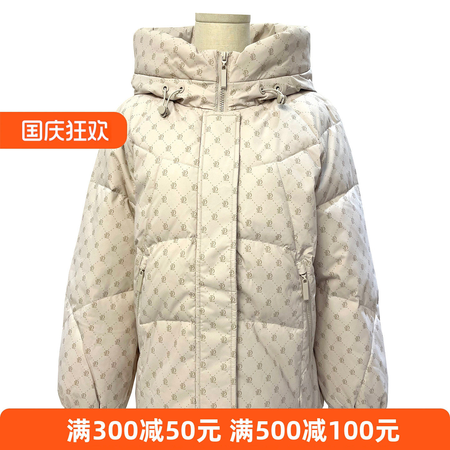 2025冬季新款羽绒服女短款连帽简约休闲保暖时尚外套