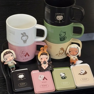 现货Sooya有咖为Ban磁吸卡包马克杯吊坠徽章香薰蜡烛潮玩周边礼物