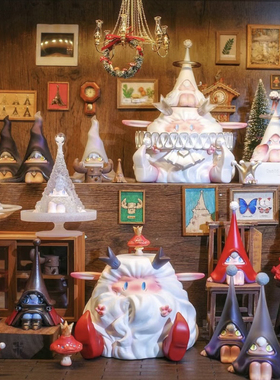 1001Moons小帽子Notte展会Yea小胖玫瑰山茶皇后塔尖潮玩手办可爱