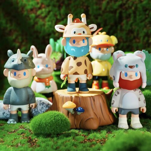 新品现货包邮 FARMER BOB7代动物公民系列盲盒潮玩摆件送人礼物