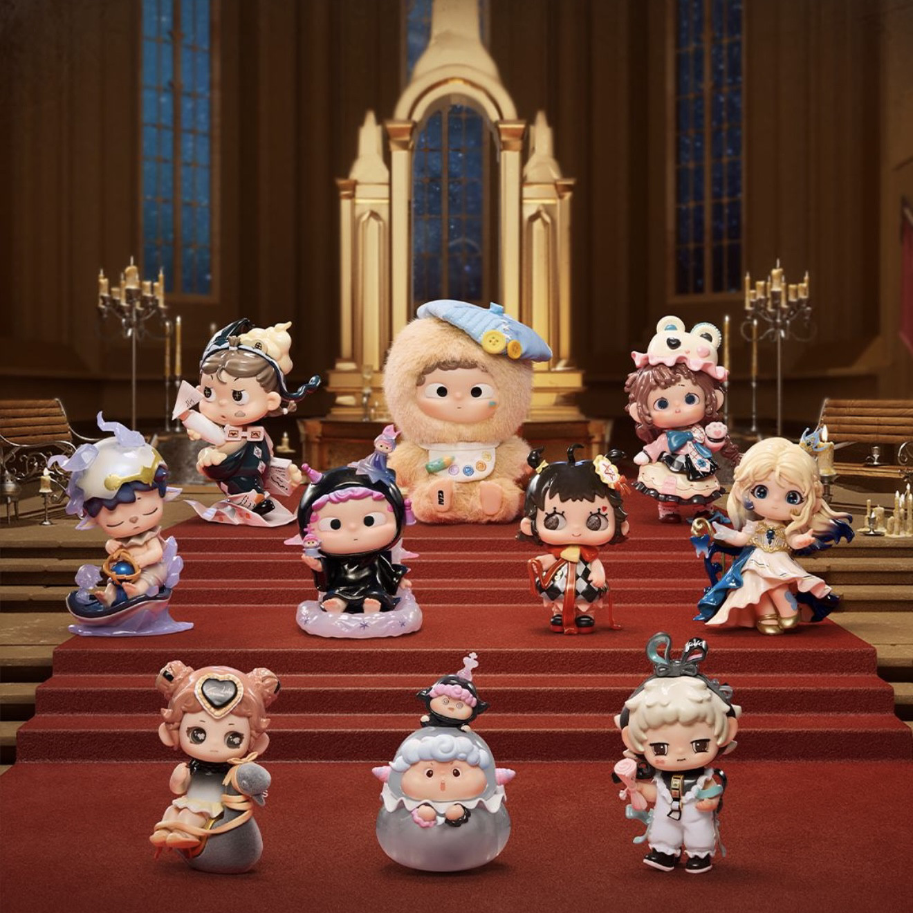 现货ozai哦崽灵感回廊系列盲盒毛绒潮玩手办可爱摆件送人生日礼物