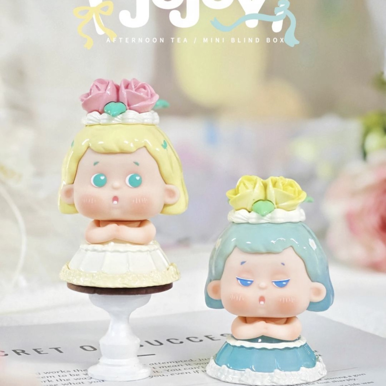 现货啾啾咿Jojoy梦幻下午茶萌粒盲盒潮玩手办摆件可爱公仔送礼物图片