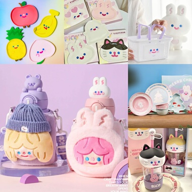 现货包邮Rico玩偶公仔音箱小夜灯毛巾抱枕水杯贴纸潮玩可爱周边