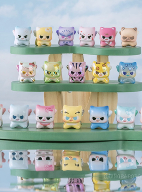 现货pitty萌兽出没系列萌粒盲盒潮玩手办可爱公仔摆件女生日礼物