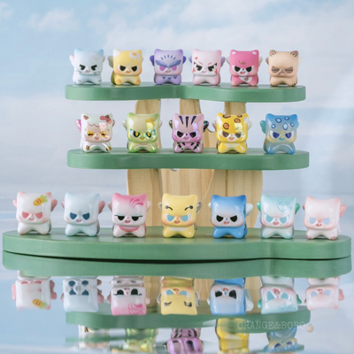 现货pitty萌兽出没系列萌粒盲盒潮玩手办可爱公仔摆件女生日礼物