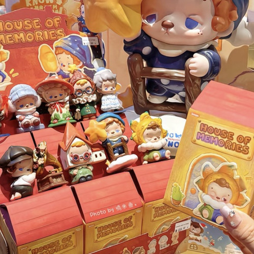 现货KNOW 跳房子系列盲盒手办摆件女孩生日礼物可爱潮玩公仔礼物