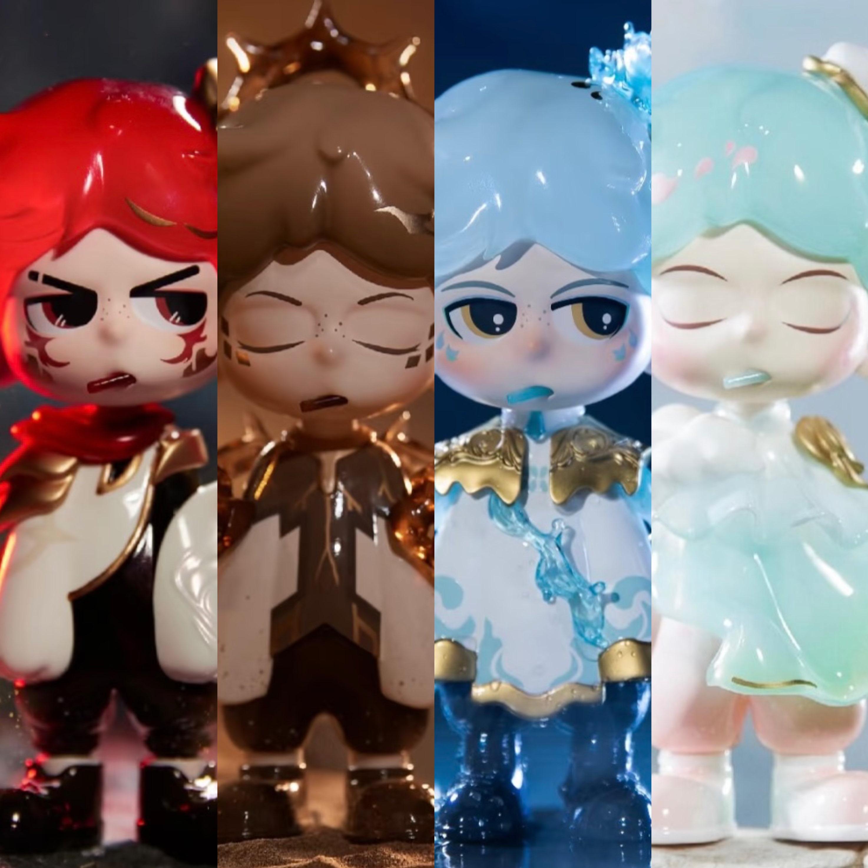 现货zaizai在在夏日告白十二宫圣诞大娃吊卡手办潮玩礼物可爱