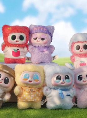 现货喵喵宿舍pitty果宝乐园毛绒盲盒潮玩手办挂件可爱礼