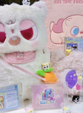 Pitty猫猫喵影时光收藏卡潮玩周边毛绒冰箱贴随身镜挎包可爱礼物