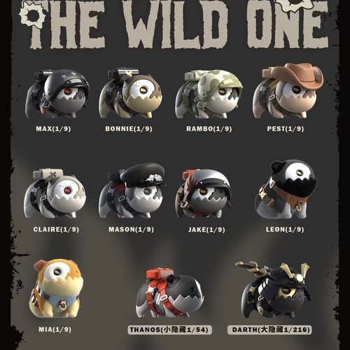 现货Mr bone骨头先生五代wild露营脏丝狗系列盲盒潮玩摆件限定礼