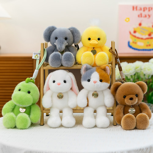 可爱桌伴娃娃墩墩乐园可爱陪伴公仔礼物小摆件毛绒玩具