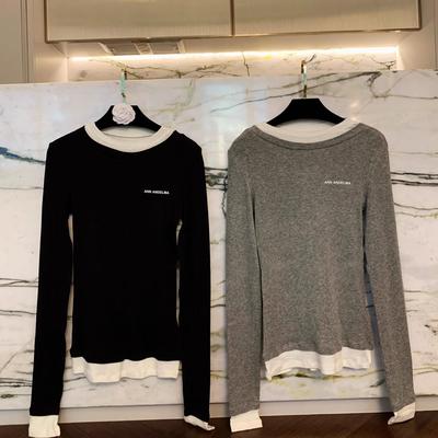 打底衫里的显瘦王炸！假两件修身