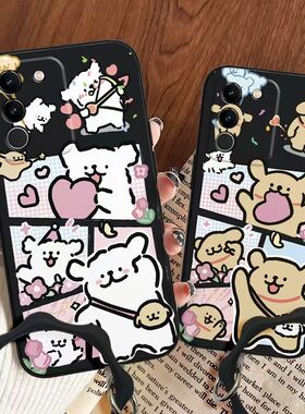 ins可爱狗适用vivoX300手机壳X200X100X80X50X60X70X90全包S30防摔S19S20网红S17个性S18女X300Pro软硅胶壳套