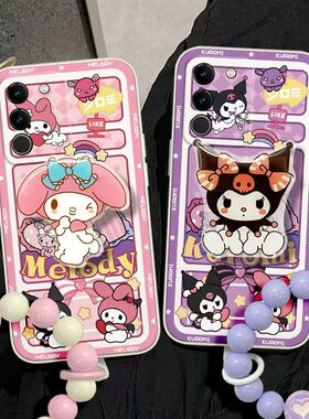 库洛米美乐蒂适用OPPOReno13手机壳Reno12/9/8/65/7/10/11全包潮女findX5/X6/X3/X7Pro防摔Reno13Pro软硅胶套