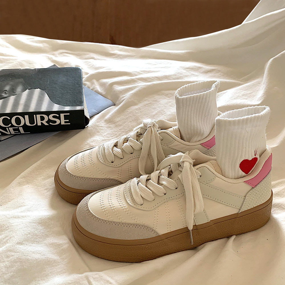 金屿鹿韩版ins透气小白鞋女2024新款多巴胺百搭学生低帮帆布鞋女,女鞋,帆布鞋,淘宝优惠券,粉丝福利购,淘宝优惠卷