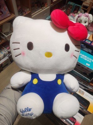 40厘米hellokitty公仔正版凯蒂猫玩偶哈喽kt毛绒玩具可爱布娃娃女