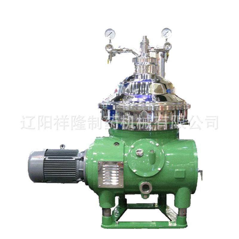 乳品澄清除杂过滤式碟片离心机通水量10㎡/h纯电动碟式分离机