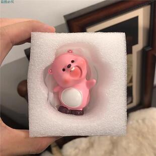 loopy歪头杀盲盒周边名创优品小海狸一套生日礼物摆件送朋友