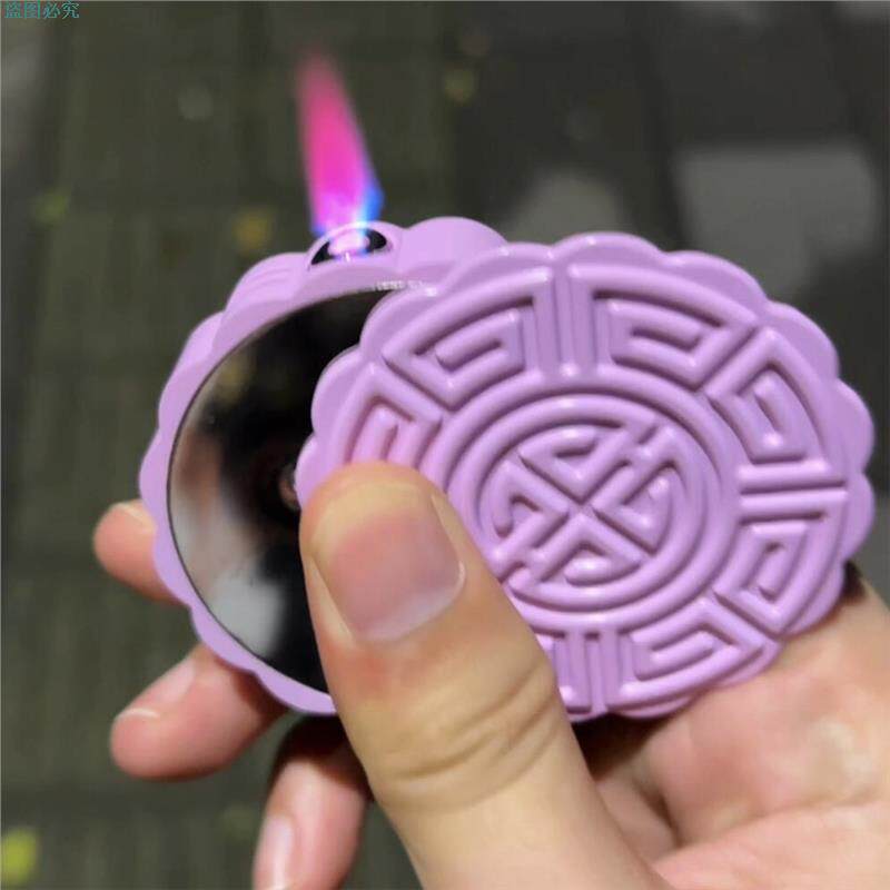 月饼打火机防风稀奇古怪中秋创意个性耐用真造型送男友节日礼品