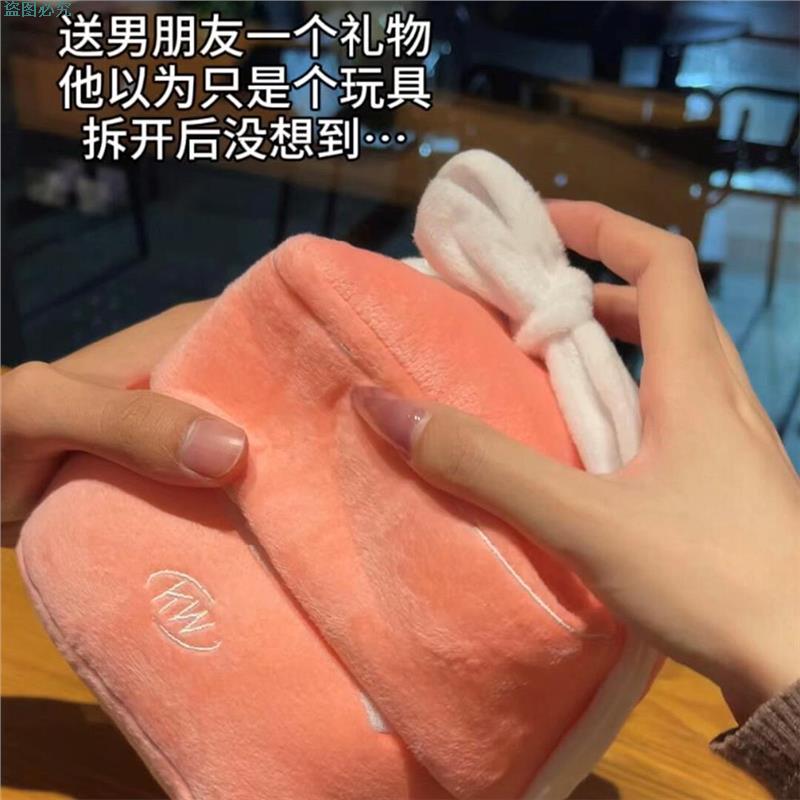 绒布戒指盒创意浪漫情侣生日礼物毛绒钻戒求婚小道具惊喜表白神器