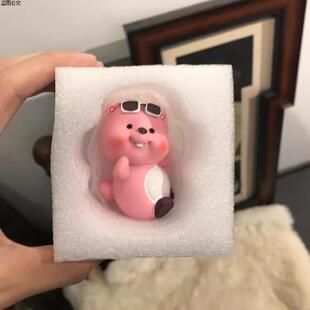 摆件办网潮红虞书欣桌面海狸loopy歪头玩手同款可爱装饰品盲盒小