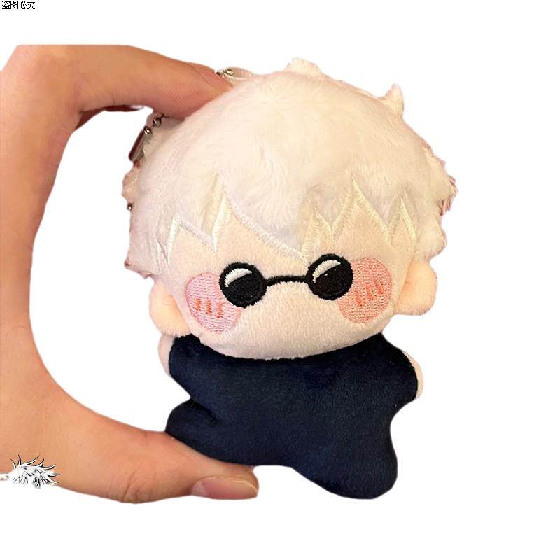 动漫娃娃按压悟吱吱叫五条周边回战咒术可爱玩偶棉花挂件发声包包